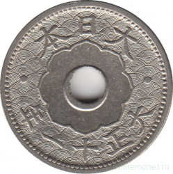 Монета. Япония. 10 сенов 1922 год (11-й год эры Тайсё).