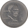 Монета. Мексика. 500 песо 1988 год. ав.