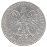 Монета. Польша. 10 злотых 1933 год.