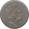 Монета. Бермудские острова. 5 центов 1995 год. рев.