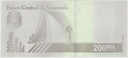 Банкнота. Венесуэла. 200000 боливаров 2020 год. Тип W112.