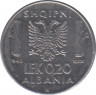 Монета. Албания. 0,20 лека 1941 год. ав.