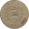 Монета. Гватемала. 1 кетцаль 2001 год. ав.