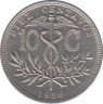 Монета. Боливия. 10 сентаво 1936 год. ав.