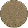 Монета. Намибия. 1 доллар 2008 год. ав.