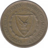 Монета. Кипр. 25 милей 1976 год. ав.