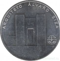Монета. Португалия. 7,5 евро 2017 год. Алвару Сиза Виейра.