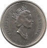 Монета. Канада. 10 центов 1994 год.
