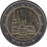 Монета. Германия. 2 евро 2011 год. Северный Рейн-Вестфалия (G). ав.