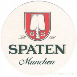 Подставка. Пиво "Пиво Spaten Munchen". Германия. 