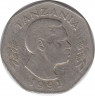 Монета. Танзания. 20 шиллингов 1991 год. ав.