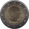 Монета. Монако. 2 евро 2019 год. ав.