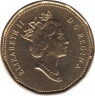 Монета. Канада. 1 доллар 1996 год. рев.