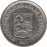 Монета. Венесуэла. 50 сентимо 2012 год. ав.