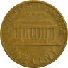 Монета. США. 1 цент 1969 год. Монетный двор D. рев