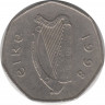 Монета. Ирландия. 50 пенсов 1998 год. рев.