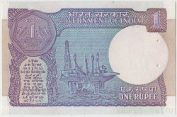 Банкнота. Индия. 1 рупия 1991 год. B. Тип 78Ag.