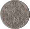 Монета. Польша. 3 гроша 1622 год. Сигизмунд III. рев.