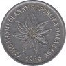 Монета. Мадагаскар. 1 франк 1966 год. ав.