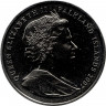 Монета. Фолклендские острова. 1 крона 2007 год. Великие Британцы. Роберт Баден-Пауэлл.