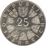 Монета. Австрия. 25 шиллингов 1966 год. 130 лет со дня смерти Фердинанда Раймунда. рев.