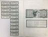 Акция. Великобритания. Лондон. Нефтедобывающая компания "The Russian General Oil Corporation". 5 акций без обозначения номинальной стоимости 1913 год.