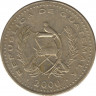 Монета. Гватемала. 1 кетцаль 2000 год. ав.
