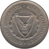 Монета. Кипр. 50 милей 1979 год. ав.