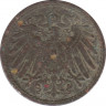 Монета. Германия (Германская империя 1871-1922). 5 пфеннигов 1911 год. (F). рев.