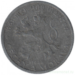Монета. Богемия и Моравия. 50 геллеров 1944 год.