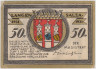 Бона. Нотгельд. Германия. Город Лангезальца. 50 пфеннигов 1921 год. Вариант 770.3.а.4. ав.
