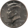 Монета. США. 50 центов 2002 год. Монетный двор P.