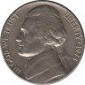 Монета. США. 5 центов 1975 год. ав.