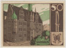 Бона. Нотгельд. Германия. Город Заальфельд. 50 пфеннигов 1921 год. Вариант 1155.3.1. рев.
