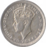 Монета. Цейлон (Шри-Ланка). 10 центов 1941 год. рев.