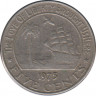 Монета. Либерия. 5 центов 1975 год. ав.