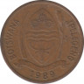Монета. Ботсвана. 5 тхебе 1989 год. рев.