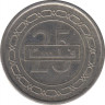Монета. Бахрейн. 25 филсов 2009 год. рев.