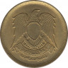 Монета. Египет. 10 миллимов 1973 год. рев.