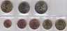 Монеты. Люксембург. Набор евро 8 монет 2021 год. 1, 2, 5, 10, 20, 50 центов, 1, 2 евро. рев.