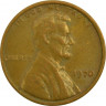 Монета. США. 1 цент 1970 год. ав