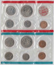 Монета. США. Годовой набор 1971 год. Монетные дворы P и D. рев.