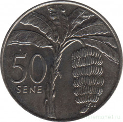 Монета. Самоа. 50 сене 2006 год.