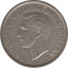 Монета. Великобритания. 1/2 кроны (2.5 шиллинга) 1943 год.  рев.