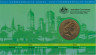 Монета. Австралия. 5 долларов 2006 год. XVIII игры Содружества. Мельбурн 2006. В конверте. блистер тыл.