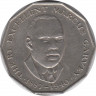Монета. Ямайка. 50 центов 1975 год. рев.