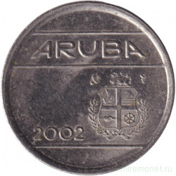 Монета. Аруба. 5 центов 2002 год.