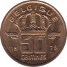 Монета. Бельгия. 50 сантимов 1979 год. BELGIQUE. ав.