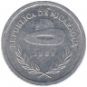 Монета. Никарагуа. 5 сентаво 1987 год.