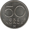 Монета. Норвегия. 50 эре 1981 год. рев.